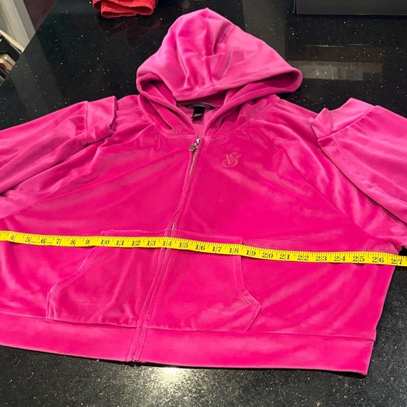 Victoria’s Secret Hot Pink Velour Full Zip Jacket - Picture 7 of 8